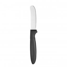 Set di Coltelli Kinvara CN-KT172244E Nero Argentato Acciaio inossidabile Plastica 17 cm (12 Unità)