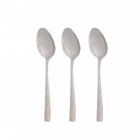 Set di Cucchiai Kinvara KT190017-3 Argentato Acciaio inossidabile 21 x 4,5 x 2,5 cm (12 Unità)