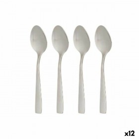 Set di cucchiai da dessert Kinvara 86907 Argentato Acciaio inossidabile 2,7 x 13,5 x 0,3 cm Dolce (12 Unità)
