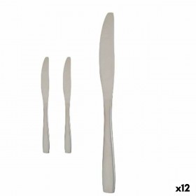 Set di Coltelli Kinvara KT190017-1 Argentato Acciaio inossidabile 55,5 x 2 x 0,5 cm (12 Unità)