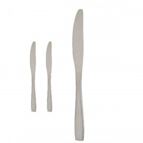 Set di Coltelli Kinvara KT190017-1 Argentato Acciaio inossidabile 55,5 x 2 x 0,5 cm (12 Unità)