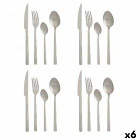Set di Posate Kinvara KT214012 Argentato Acciaio inossidabile Mat (6 Unità)
