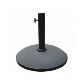 Marbueno Base Ombrellone Rotondo Cemento 45x36 cm 20KG Grigio Giardino, Piscina 10449