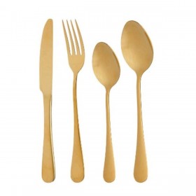 Set di Posate Dorato Acciaio inossidabile (6 Unità)