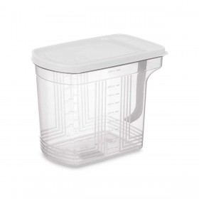Contenitore per Conservare gli Alimenti Kinvara 02 1507 Grigio Trasparente 2,5 L 20,5 x 17 x 13 cm (24 Unità)