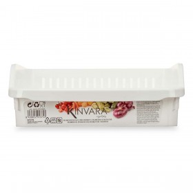 Contenitore per Frigorifero Kinvara 03 1066 Bianco 26 x 9,3 x 30,5 cm