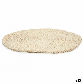 Sottopentola Kinvara HWB23955-40CM Naturale Sparto 40 x 40 x 2 cm (12 Unità)