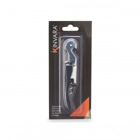 Cavatappi Kinvara KT11-5806 Acciaio inossidabile Plastica 5 x 1,3 x 2,2 cm (12 Unità)