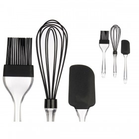 Set di Utensili da Cucina Kinvara KT11-5521D Silicone Plastica Pasticceria (8 Unità)