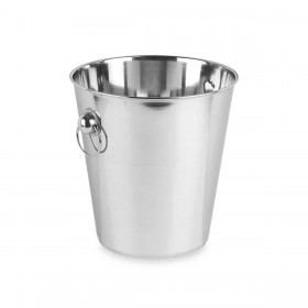 Secchiello per il ghiaccio Kinvara 701-1050 Argentato Acciaio inossidabile 7,9 L 27 x 27 x 25,5 cm (6 Unità)