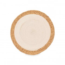 Sottopentola Kinvara TS23885-W Bianco Cotone Alghe marine 35 x 0,6 x 35 cm (24 Unità)