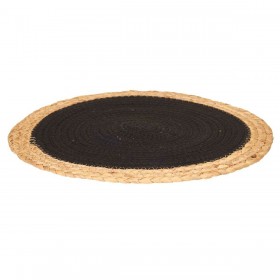 Sottopentola Kinvara TS23885-B Nero Cotone Alghe marine 35 x 0,6 x 35 cm (24 Unità)