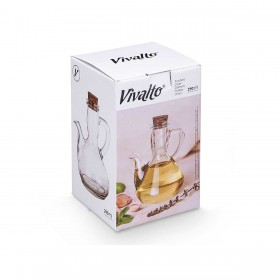 Oliera Vivalto YHP-027/BHA1 Trasparente Vetro 12 x 14,5 x 9,5 cm (24 Unità)
