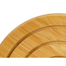 Sottopentola Kinvara 897 Naturale Bambù Rotondo 19 x 1 x 19 cm (24 Unità)