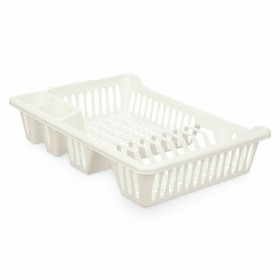 Scolapiatti da Lavandino Kinvara YMA04 1098 01 Bianco 40 x 8 x 29,5 cm (24 Unità)