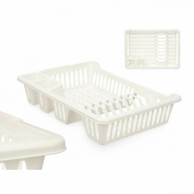 Scolapiatti da Lavandino Kinvara YMA04 1098 01 Bianco 40 x 8 x 29,5 cm (24 Unità)