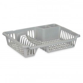 Scolapiatti da Lavandino Kinvara YMA04 1098 01 Argentato 40 x 8 x 29,5 cm (24 Unità)