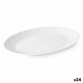 Teglia da Cucina Vivalto LXYP-120 Bianco Vetro opalino 30,5 x 2,5 x 23,5 cm (24 Unità)