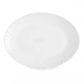 Teglia da Cucina Vivalto LXYP-120 Bianco Vetro opalino 30,5 x 2,5 x 23,5 cm (24 Unità)