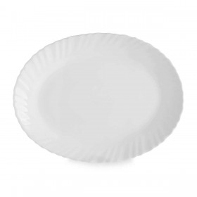 Teglia da Cucina Vivalto LXYP-100 Bianco Vetro opalino 25 x 2 x 19 cm (24 Unità)