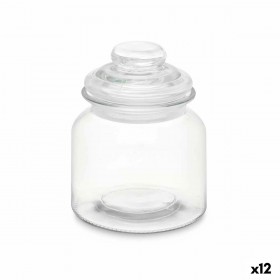 Vaso Vivalto CW-P00712-1/TH6 Trasparente 600 ml Con coperchio (12 Unità)