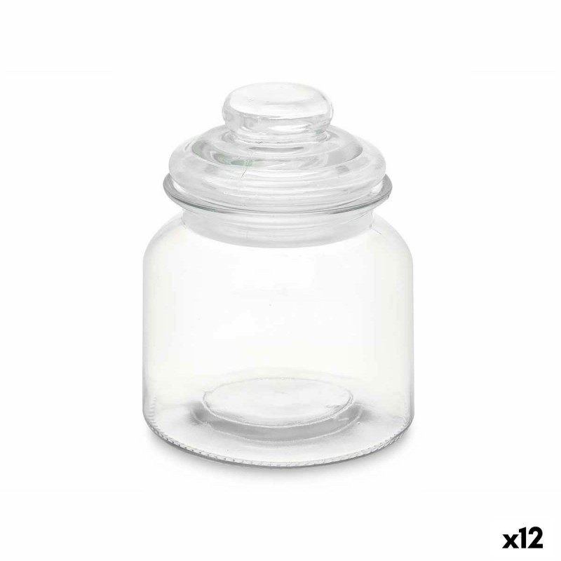Vaso Vivalto CW-P00712-1/TH6 Trasparente 600 ml Con coperchio (12 Unità)