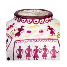 Vaso Alexandra House Living Legno di mango 37 x 40 x 37 cm