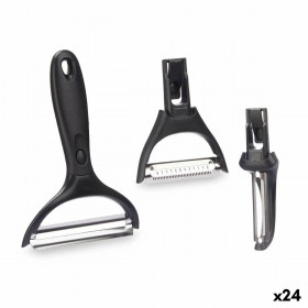 Set di Pelapatate Kinvara KT190129 Acciaio inossidabile polipropilene ABS Testine Intercambiabili 3 Pezzi (24 Unità)