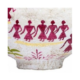 Vaso Alexandra House Living Legno di mango 37 x 40 x 37 cm