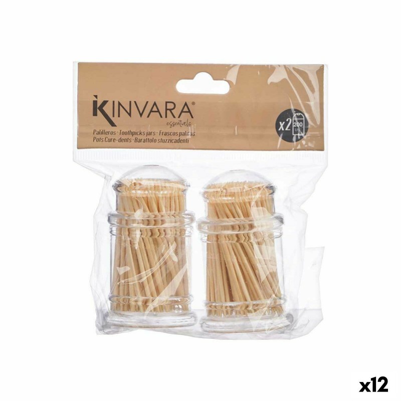 Portastecchini Kinvara AR1810522 Trasparente 2 Pezzi