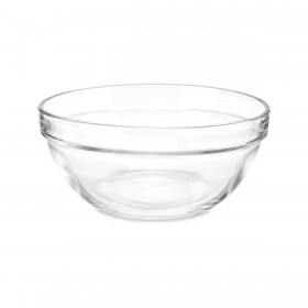 Ciotola per Mescolare Vivalto 76760 Trasparente Vetro 14 x 6,5 x 14 cm 6 Unità
