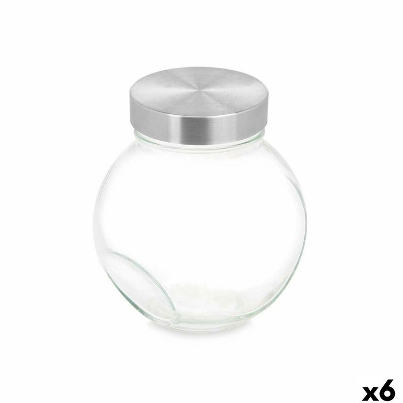 Biscottiera Vivalto CW-74-5/TH6 Trasparente Vetro 700 ml 11,5 x 12 x 8 cm (6 Unità)