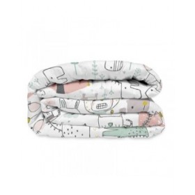 Trapunta HappyFriday Moshi Moshi Multicolore 100 x 130 cm animali