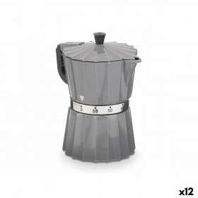 Timer da Cucina Kinvara KT3081(ST) 9 x 10,5 x 6,5 cm (12 Unità)