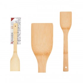 Paletta da Cucina Kinvara KT200063-1 Bambù 6 x 30 x 0,4 cm (12 Unità)