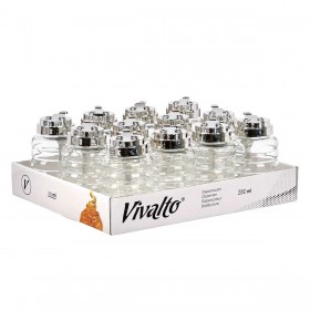 Oliera Vivalto YHP-Y0711H/BH Trasparente Vetro 280 ml 10 x 12,3 x 7 cm (12 Unità)