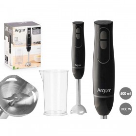 Frullatore ad Immersione Argon JE-908AB Nero Grigio 1000 W