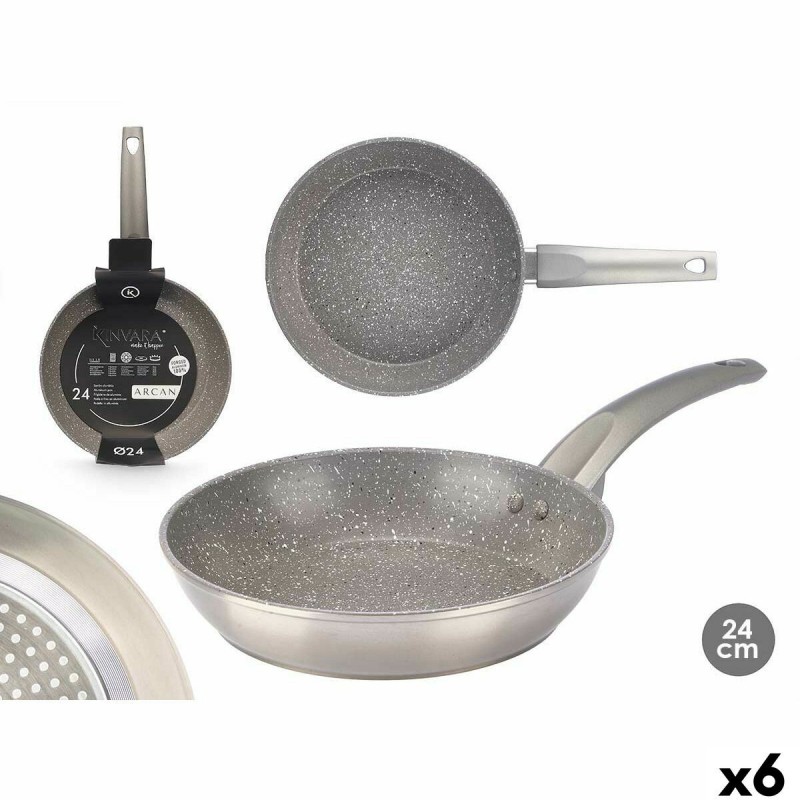 Padella Kinvara 3 Argentato Alluminio Bachelite Alluminio Forgiato (6 Unità)