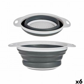 Colino Kinvara 81604 Bianco Grigio polipropilene TPR 25 x 20 x 8,5 cm 25 x 3 x 20 cm (6 Unità)