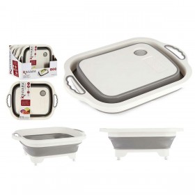 Tagliere Kinvara Z-017 Bianco Grigio 29,8 x 5 x 40 cm (6 Unità)