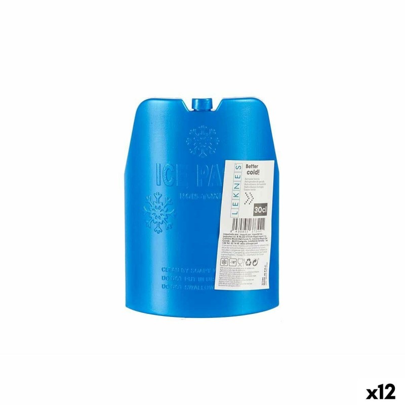 Raffredda Bottiglie Leknes TK22300 Azzurro Polietilene 300 ml 12 x 17 x 4,5 cm (12 Unità)