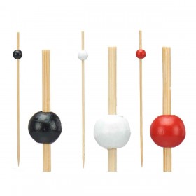 Set di Spiedini per Barbecue Kinvara 36340 Bambù (24 Unità)