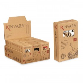 Set di Spiedini per Barbecue Kinvara 36340 Bambù (24 Unità)
