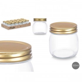 Vaso Vivalto CWDH05-18PK Trasparente Dorato 180 ml (18 Unità)