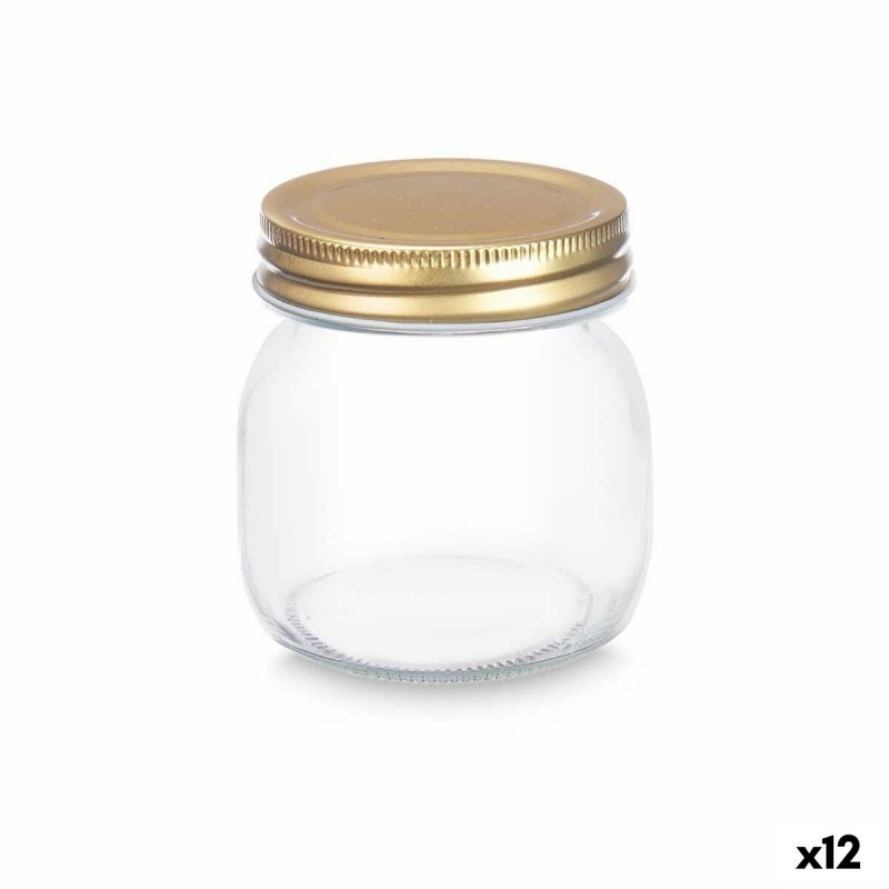 Vaso Vivalto CWDH04-12PK Trasparente Dorato 300 ml (12 Unità)