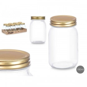 Vaso Vivalto CWDH03-8PK Trasparente Dorato 500 ml (8 Unità)