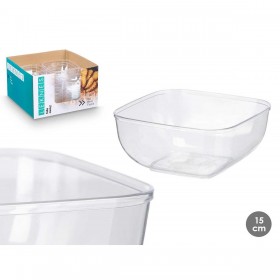 Set di Ciotole Leknes CK80688 Trasparente Plastica 800 ml 15,3 x 7 x 15,3 cm (24 Unità)