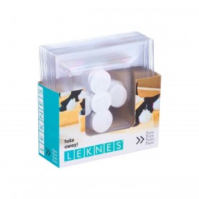 Set di piatti Leknes CK80668-2-T Trasparente polistirene Plastica 20,3 x 1,5 x 20,3 cm (24 Unità)