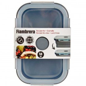 Porta pranzo Kinvara CH19130-1 Grigio Trasparente ABS 540 ml (12 Unità)