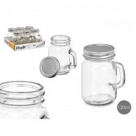 Vaso Vivalto 01-0906 Trasparente Argentato 120 ml (6 Unità)